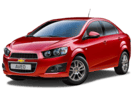 Ворсовые коврики на Chevrolet Aveo II 2011 - 2015 в Химках