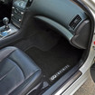 Ворсовые коврики на Infiniti G IV Coupe 2006 - 2014 в Химках