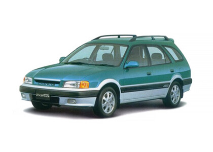 Ворсовые коврики на Toyota Sprinter Carib (E11) 1995 - 2002 в Химках