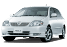 Ворсовые коврики на Toyota Allex 2001 - 2006 в Химках